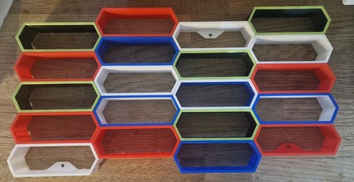 Hot wheels wall display - wall, shelfs