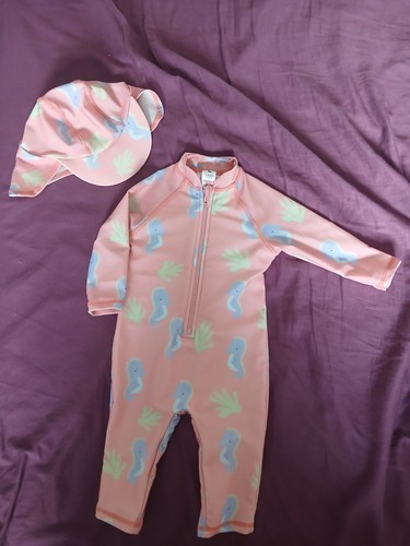 Baby girl long - girl, swimsuit