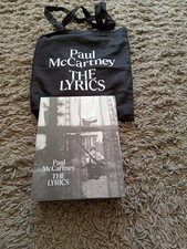 Paul McCartney Books and bag