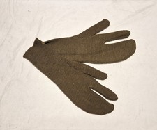 Original WW2 British Army Wool Trigger Finger Mitten Gloves