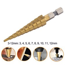 3-12mm HSS Step Drill Bit HSS