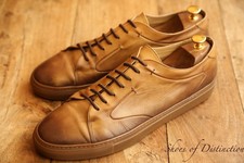 Oliver Sweeney Tan Brown Leather Shoes Trainers Sneakers UK 11.5 US 12.5 EU 45.5