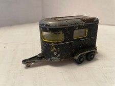 VINTAGE DIECAST MATCHBOX LESNEY PONY TRAILER No 43 Spares Or Repair 