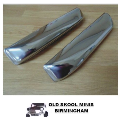 Classic mini chrome rear 4 - rear, 1/4