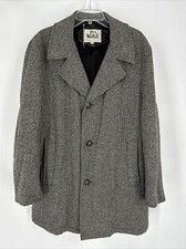 VTG Woolrich Brown Black Tweed