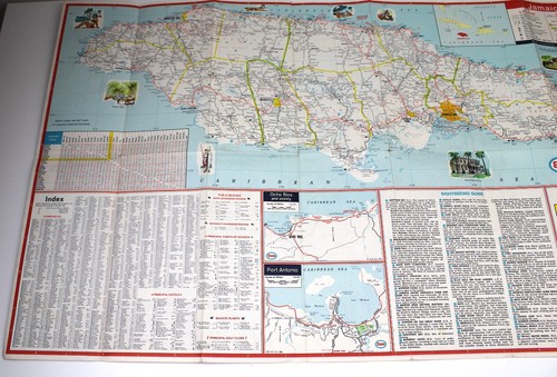 Esso standard oil road map - standard,