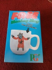 Rare NOS New PG Tips Tea Bags Monkey Colour Change Mug Kitchen Cup Collectable