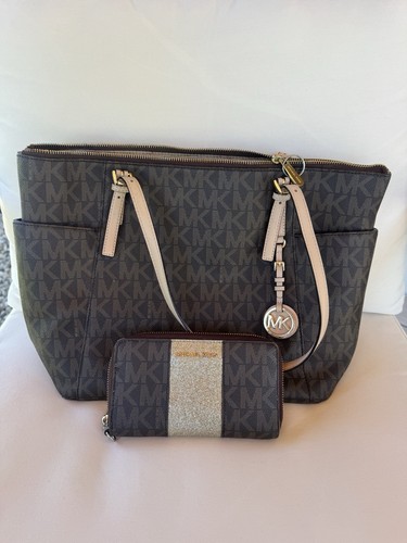 Michael kors brown monogram - kors,