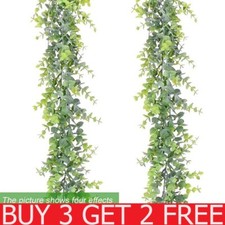 6FT Artificial Eucalyptus Garland Hanging Flower Decor Wedding Rattan Vine Ivy