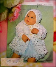 Vintage Crochet Pattern Baby's