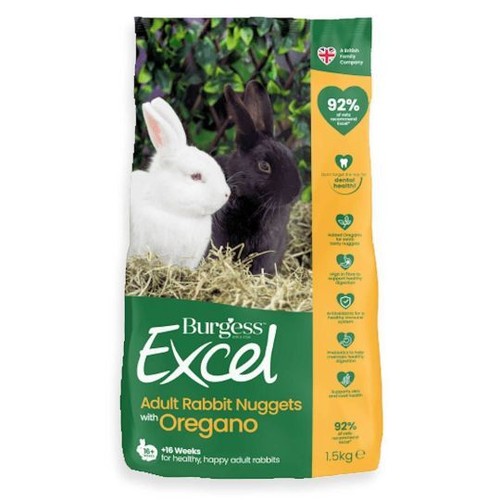 Burgess excel adult rabbit - x,