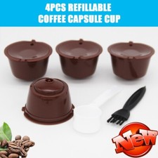 4Pcs Refillable Coffee Capsule