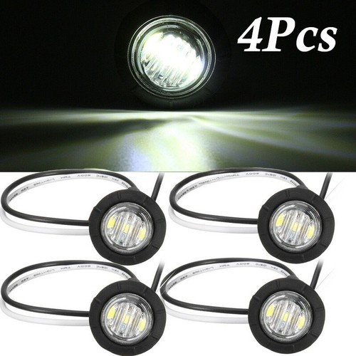 White mini round - mini, led