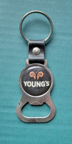 Vtg young brewery bottle - brewery,