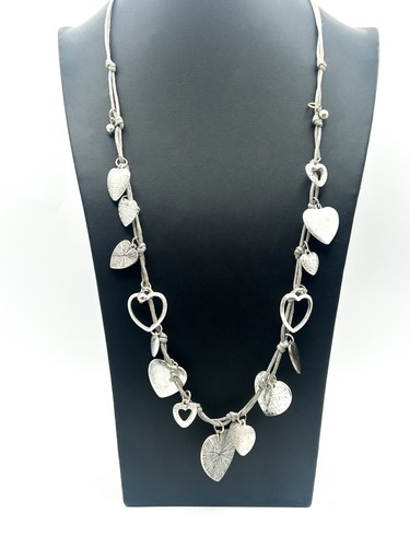 Laura ashley silver tone heart - silver,