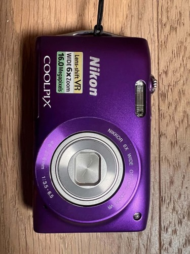 Nikon coolpix s3300 purple - s3300,