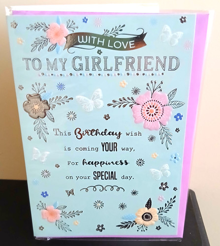 Girlfriend birthday greeting - birthday,