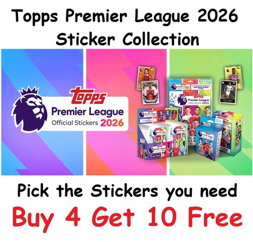 Topps premier league - league, 2026