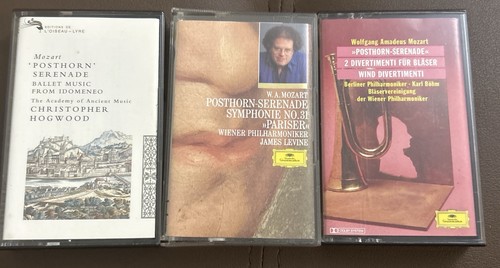 Lot mozart cassette - of,
