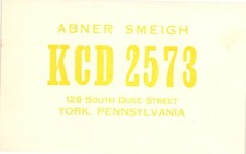 Amateur CB Radio Card York