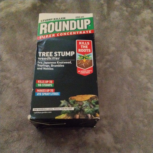 Roundup tree stump and - tree,