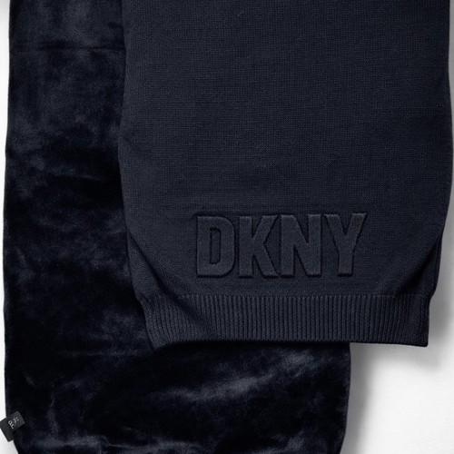 Dkny black scarf - dkny, lined
