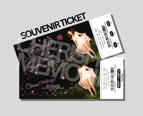 Olivia rodrigo mock - olivia, concert