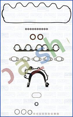 Complete engine gasket set - engine,