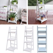 Folding Ladder Shelf 3/4 Tier