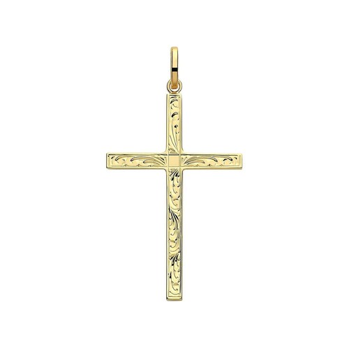9ct yellow gold - yellow, patterned