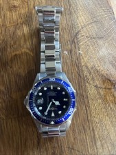 Invicta 9204OB Gent's Pro Diver Steel Bracelet Blue Dial Watch