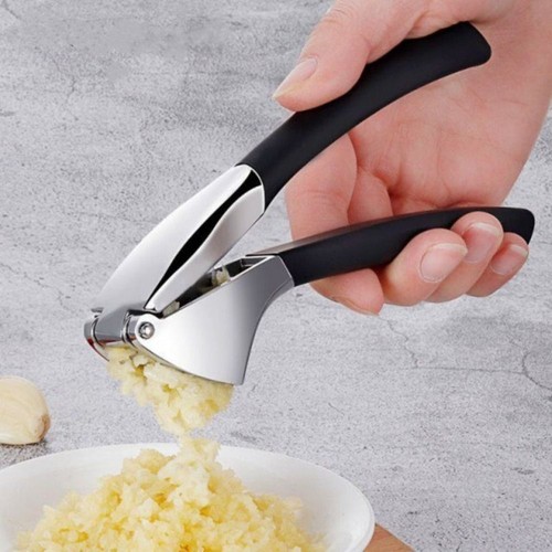 Garlic press stainless steel - garlic,