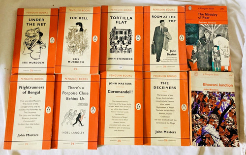 Vintage penguin books job lot - books,