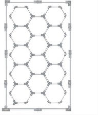 Honeycomb Garage Lamp – Hexagonal LED Light 110V/220V