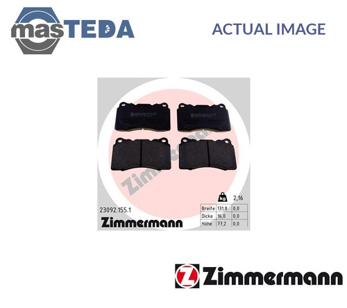 230921551 brake pads - 230921551, set