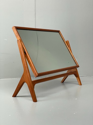 Vintage mirror vanity 1950s - vanity,
