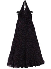 Marchesa Notte A-Line Maxi Dress in Purple