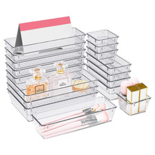 25-Piece Plastic Storage Box