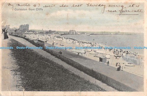 R417365 gorleston from cliffs - gorleston,