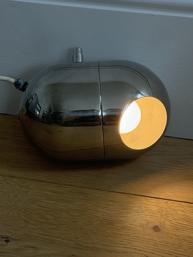 Vintage space age chrome lamp