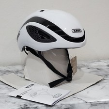 ABUS Gamechanger Road Cycling Helmet – Polar White M (52–58cm) – New – RRP £230