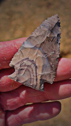 Flintknapped buffalo river - buffalo,