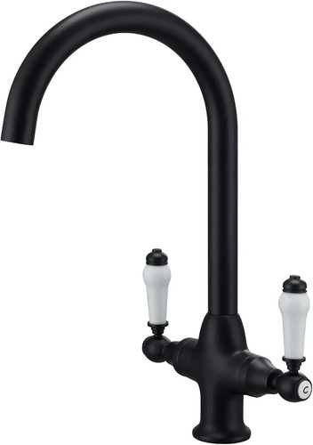 Traditional matte black twin - matte,