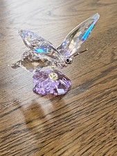 SWAROVSKI BUTTERFLY ON A BLOSSOM - SCS 2013 EVENT PIECE PERFECT CONDITION