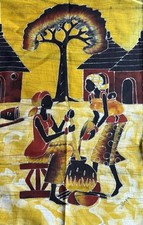 African Art Batik CLOTH