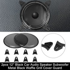 2pcs 12'' Black Car Audio