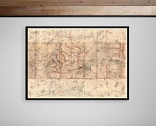 WWI Trench Map • Battle of