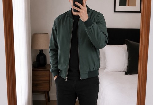 Michael vintage 90s bomber - michael,