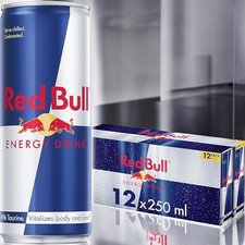 Energy Drinks Cans 12 Pack Red