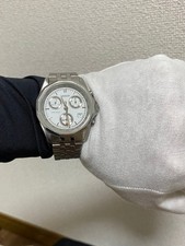 TISSOT PR100 Chronograph Watch White Dial Quartz Movement Mens Bracelet